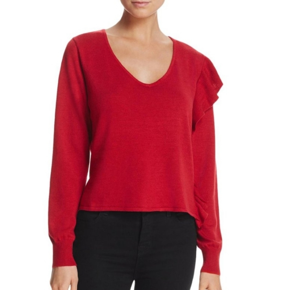 Aqua  v neck sweater nwt size S